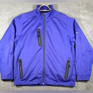 ZERO RESTRICTION Men's XL Full Zip Tour Series Jacket Microfleece Lined Logo